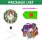 Christmas Diamond Art Hanging Kit – DIY Wreath Pendant Ornament (Double-Sided)